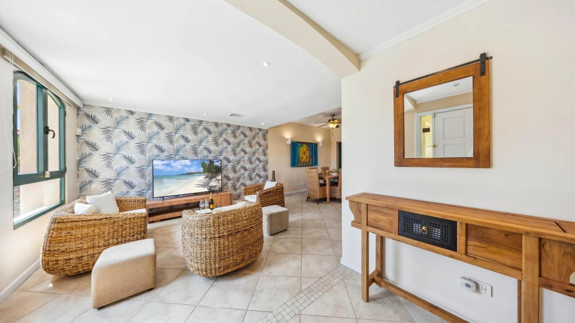 Vakantiehuis 3Br W Sea View 1 Min To Beach Fully Equipped Palm Beach Aruba