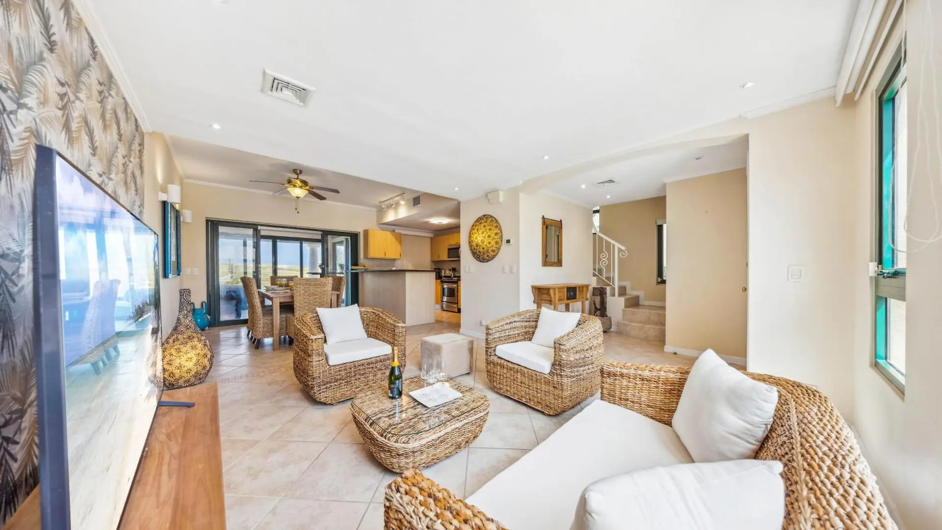 3Br W Sea View 1 Min To Beach Fully Equipped Palm Beach 0*,